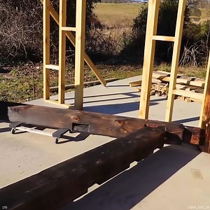 34K views · 226 reactions | How to BUILD a Simple Timber Frame Workshop | Out of the Woods Forestry | Facebook