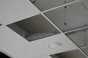 How To Install A Drop Ceiling Around Ductwork