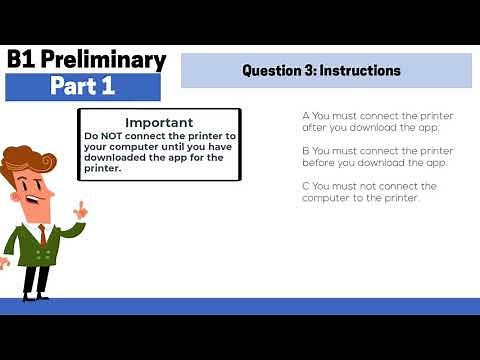 B1 Preliminary Reading Part 1