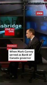 When Mark Carney served as governor of the Bank of Canada