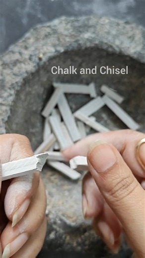 Chalk and Chisel on Instagram: "Unboxing and Breaking Slate Pencils 襤 . . .#asmr #reelsinstagram #satisfying"