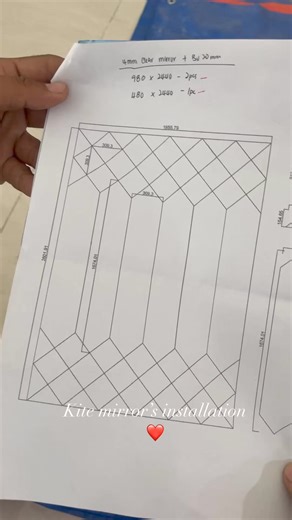 22K views · 136 reactions | Installation design kite mirror di #projekrinting❤️ | Ziwani Home Deco | Facebook