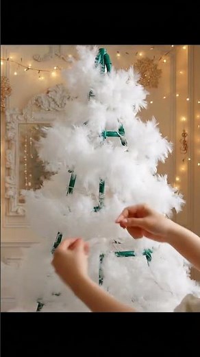 DIY Pastel Shabby Chic Christmas Tree | Tulle Tree Tutorial (So Soft & Dreamy!)
