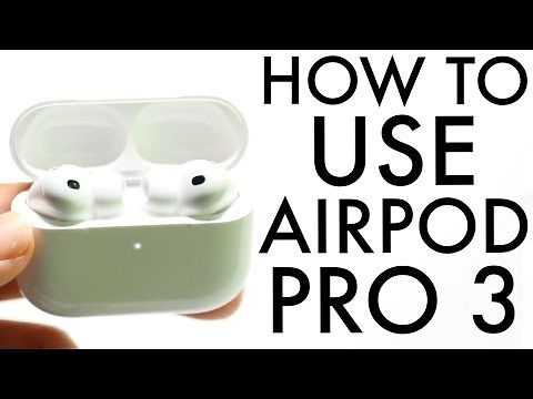How To Use AirPod Pro 3! (Complete Beginners Guide)