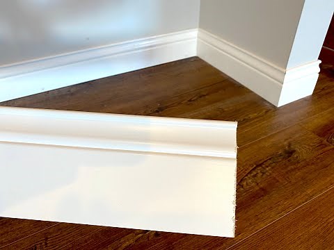 Installing Baseboard Moulding / Baseboard Trim