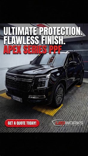 🛡️ Is your paint ready for the real world? Stop worrying about rock chips, scratches, and fading. Introducing the APEX SERIES PPF—the ultimate invisible armor for your vehicle. We don't just protect your car; we enhance it. The Apex Series delivers a flawless, high-gloss finish that looks better than showroom quality while providing heavy-duty defense against the elements. Why choose Apex Series PPF? ✅ Self-healing technology (scratches disappear with heat!) ✅ Hydrophobic surface (easier to cle