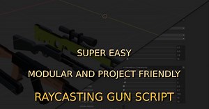 Modular Raycasting Gun Script 2D & 3D | Game Toolkits | Unity Asset Store