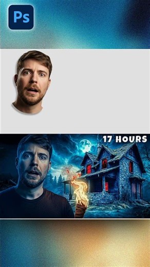 MrBeast Thumbnail Design in Photoshop | Viral YouTube Thumbnail Tutorial #mrbeast