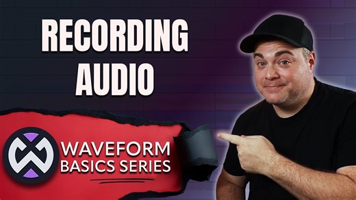 Tracktion Waveform Free & Pro Tutorial: Audio Recording Basics