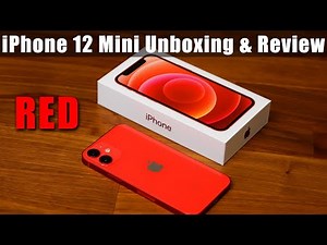iPhone 12 Mini Unboxing, First Time Setup and Review (RED COLOR)