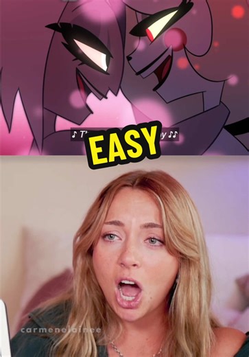 Replying to @roze ⚯ ͛ erika’s vocals at the end?!??😭😭😭😭 - More Hazbin Hotel Season 2 Reactions on YT! [CarmenElainee] Honestly feel like Easy is such an underrated song I love vaggie and charlie sm #hazbinhotel #hazbinhotelseason2