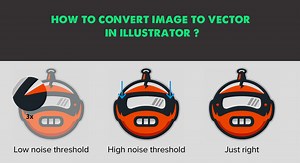 How to Convert Image to Vector in Illustrator ?