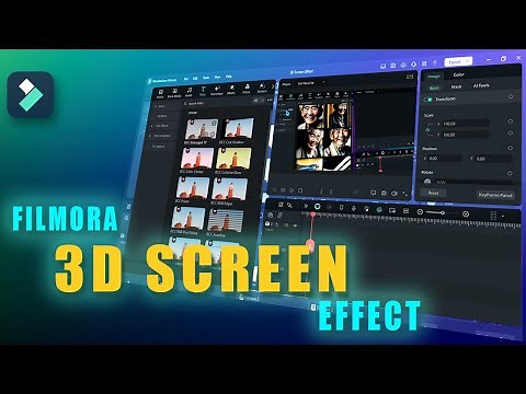 Convert 2D to 3D in Filmora – Easy Tutorial for Beginners