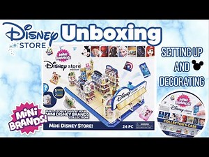 Mini Brands Disney Store | Mini Brands Unboxing | Leetopia