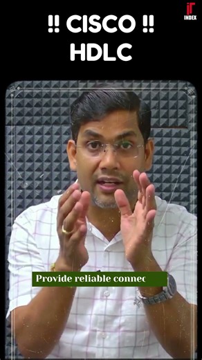 ⛓️ HDLC in Networking Explained in 60s | 🖥️ Data Link Layer Protocol #Shorts