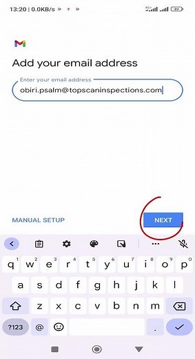 How to Add a Custom / Business Email Account to Gmail App on Android | Easy Tutorial #shorts