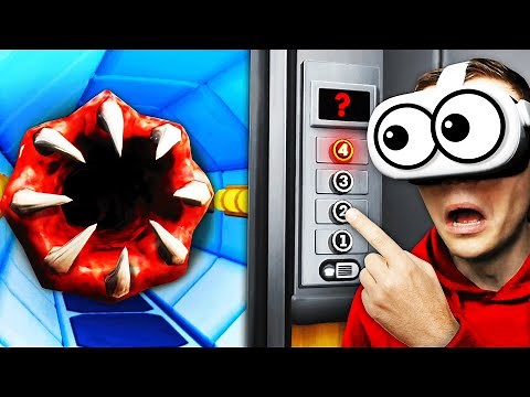 Unlocking SECRET SPACE DOOR In VR ELEVATOR