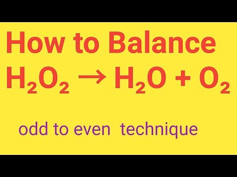 H2O2 → H2 + O2 - Balanced equation | Hydrogen peroxide,Water, Oxygen Balanced Reaction