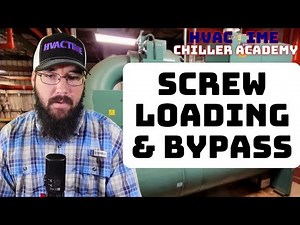 Screw Compressor Loading, Unloading, & Bypassing Explained