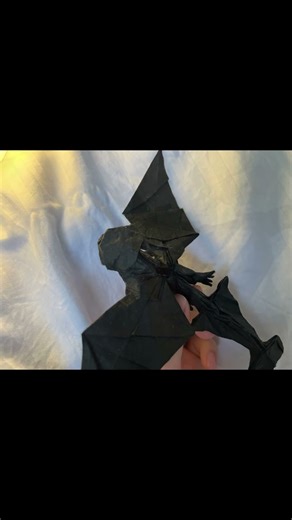 Toothless origami #movie #only one paper origami