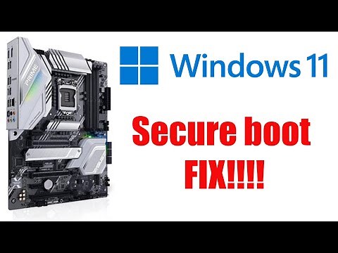 How To Change Secure Boot On Asus Bios