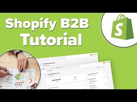 Shopify B2B Tutorial - Using the B2B features with your Shopify Plus store