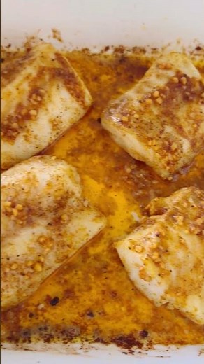 Baked Cajun Garlic Butter Cod