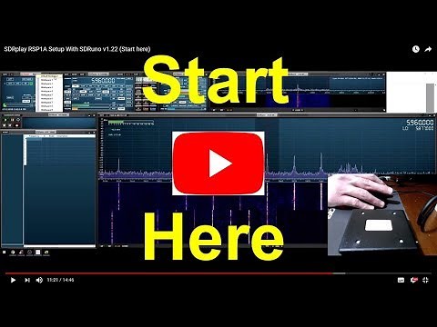 SDRplay RSP1A Setup With SDRuno v1.22