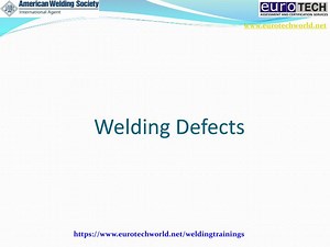 Welding Defects - SlideServe