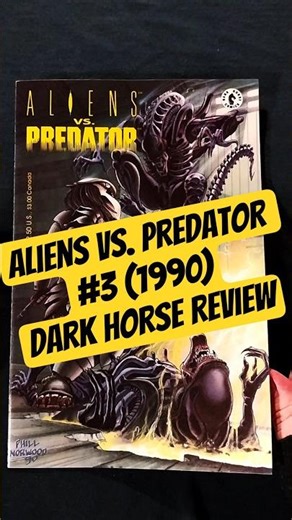 Aliens vs. Predator #3 (1990) Dark Horse Review | Machiko vs. the Alien Swarm