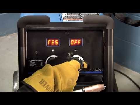 Millermatic® 252 MIG welder system reset
