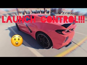 How to use launch Control in a Corvette C8 Z51 Stingray