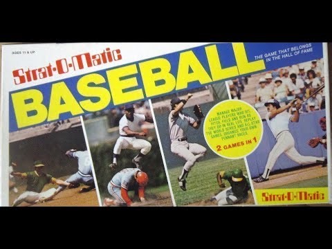 Strat-O-Matic Baseball: New York @ St. Louis 6/20/1966