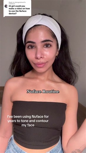 Replying to @clairegresham0 I typicaly use my nuface trinity 4x a week. There’s a subtle difference immediately, but I definitely notice a difference when I stop using it for weeks. My favorite time to use it is in the mornings. This is of course sped up, but nuface has videos on this routine as well! Also, avoid any oil based products prior to nuface. #nuface #nufacetrinity #nufaceroutine #nufaceresults #microcurrent #skincaretips #antiagingskincare #skincaretips #skincare101