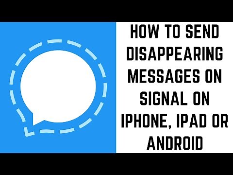 How to Send Disappearing Messages on Signal on iPhone, iPad or Android
