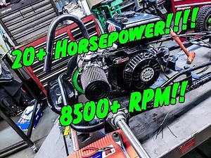 20+ Horsepower Predator 212 Build!!!!