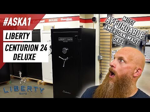 The Most Affordable AMERICAN MADE Gun Safe!! | Liberty Centurion 24 DELUXE Gun Safe Review