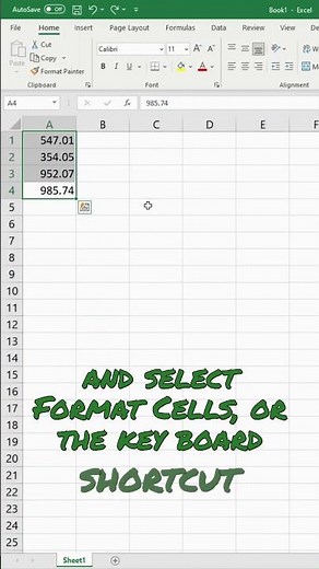 How to Format Cells in Excel