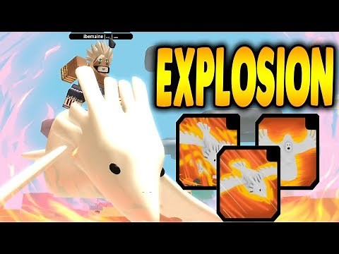 DEIDARA EXPLOSION KG IS TOO POWERFUL! | NRPG BEYOND IN ROBLOX | iBeMaine