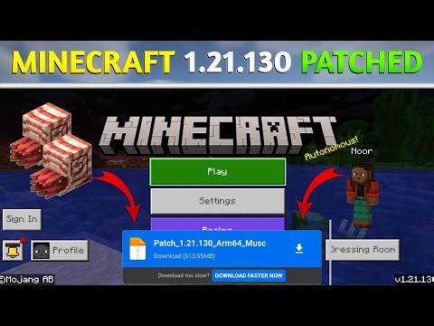 Minecraft Patched 1.21.130 Mountain Of Mayhem Released! || Mcpe Patch 1.21.130