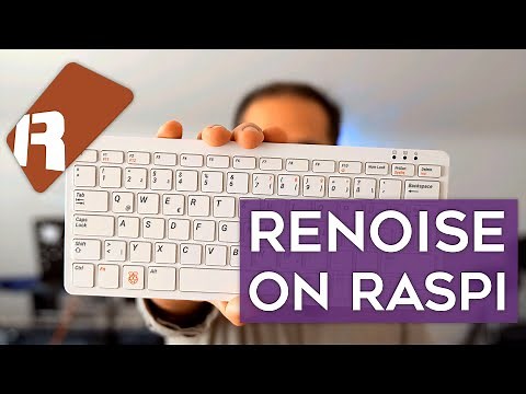 Renoise tracker on Raspberry PI