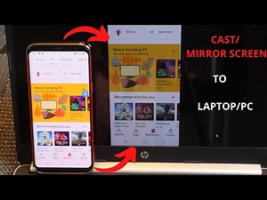 Samsung Galaxy Smart View | How To Screen Mirror/ Cast Mobile Screen To PC/Laptop