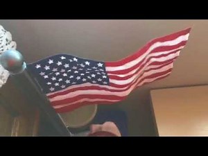 Animated Waving U.S. Flag