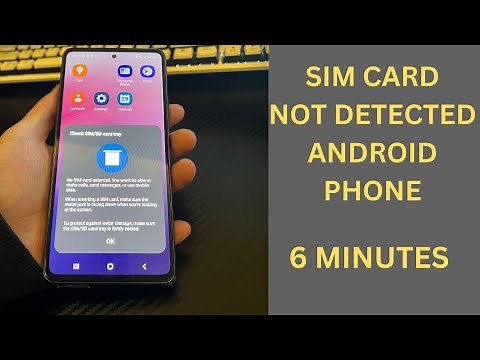 Learn How to Fix No SIM card Detected on Android Phone (In 6 Minutes)