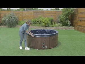 2023 SaluSpa - ThermaCore Foam AirJet Plus Hot Tub Installation