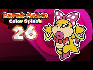 Paper Mario: Color Splash - Part 26: Fortune Island! (Wendy Boss Battle)