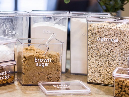 How To Make Pretty Pantry Labels With Cricut Vinyl - Small Stuff Counts