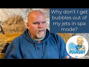 💨 No Bubbles from Spa Jets? | Ask the Pool Guy #PoolMaintenance