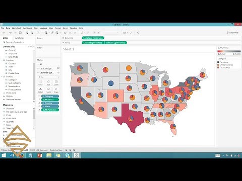 Create A Map with Multiple Layers in Tableau