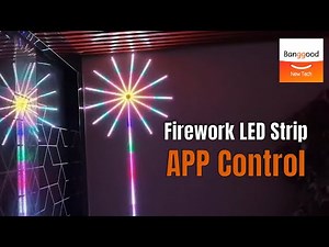 Firework LED Strip Light with APP Control - Banggood New Tech